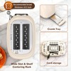 Mecity Toaster 2 Slice, Touch Screen Wide Slot Retro Toaster