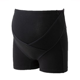 Inujirushi Honpo HB8431 Pants-Friendly Belly Support Pregnancy Belt, Black, L