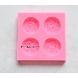 Mini Sugar Cookies Soap Mold Chocolate Chips Cookie Candle Mold Cookie Mold for Wax