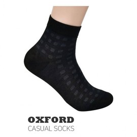 Kkulttaeng Gentleman's Square Ankle Dress Socks 5 Pairs, Same Color, 26cm