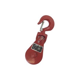 2 Ton Snatch Block with Swivel Snap Hook for 5/16" to 3/8" Wire Rope (AS-DB-SBD-H-2T-3S)