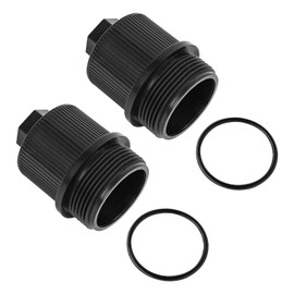 𝟐𝟎𝟐𝟒 𝐔𝐩𝐠𝐫𝐚𝐝𝐞 190030 Pool Filter Drain Plug Cap (with O-Ring) Assembly, for Pentair Clean & Clear Plus, Fns Plus, and Quad D.E.Pool Filter Parts - 2Pack