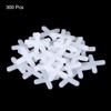 uxcell 300Pcs Tile Spacers 4mm 5/32" Wall Floor Tile Plastic