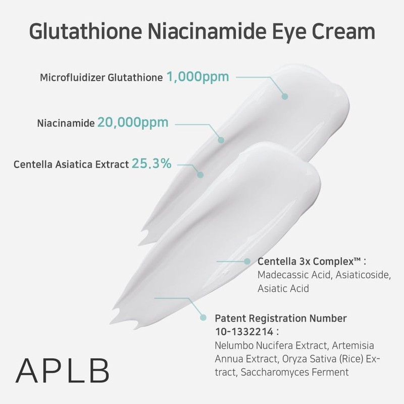 APLB- Crema para ojos con glutatión y niacinamida LIPO GLUTA