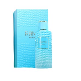 Rome Imagine Eau de Parfum, Turquoise Blue Glass Bottle, Floral Scent, Long-Lasting Luxury Fragrance for men 3.4 Fl Oz