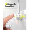 8-Pack JOYROOM Magnetic Cable Clips Organizer with 360° Rotation