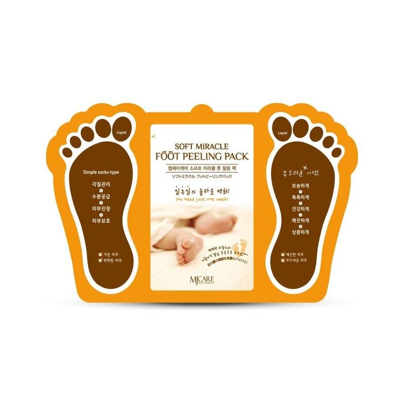 ShopreeN MJ Care Miracle Soft Foot Peeling Pack for Callus