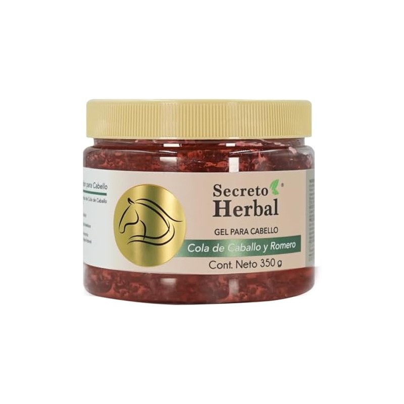 Secreto Herbal Gel Fijador para el Cabello con Cola de