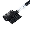 1 eyelash comb and brow brush, eyebrow comb, eyebrow brush