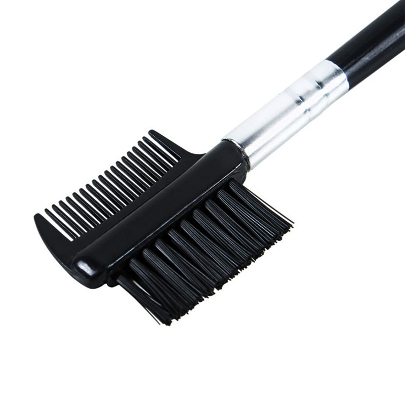 1 eyelash comb and brow brush, eyebrow comb, eyebrow brush