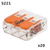 WAGO Connecting Terminal Set - 100 Clamps (Series 221 &