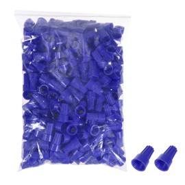 sourcing map 250pcs Wire Connectors Nuts, Electrical Wire Connectors 22-12 AWG Electric Wire Caps, Spring Insert Wire Connectors Nuts Connectors Blue