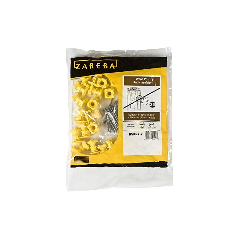 Zareba Systems IWKNY-Z Z Insulator with Double-Headed Nails, 250 Pack