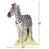 Fun Express - Safari Zebra Standup - Party Decor -