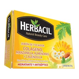 Herbacil Jabon Colageno Manzanilla Almendras Calendula                                                                                                