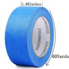 CHUANGSEED 3-Pack Blue Painters Tape 1.88 Inches x 60 Yards