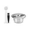 BENFUCHEN Reusable Stainless Steel Coffee Capsules for Bi aletti, Refillable