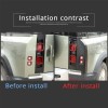 car-attention For Land Rover Defender 90 110 Black Rear Tail