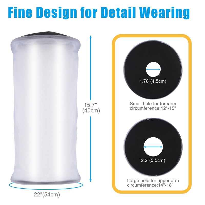 Cast Cover for Shower - Plus Size for Elbow Knee