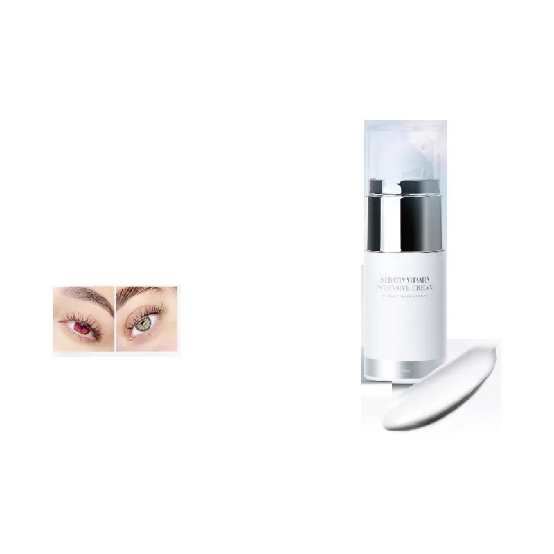Crema Intensiva De Vitaminas Y Keratina Para Pestañas Y Ceja