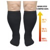 7XL Wide Plus Size Calf Compression for Men and Women
