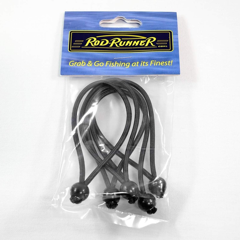 Rod-Runner Bungee Cords | Set of 5 Bungee Straps for