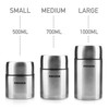 Pioneer Vacuum Insulated Leakproof Soup/Food Flask, 8 Hours Hot 24