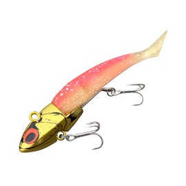 COREMAN Worm VJ-16#054 Gold Head/Flounder Pink