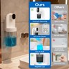 Automatic Mouthwash Dispenser for Bathroom, 21.12oz(600 ml)Touchless Smart Mouth Wash
