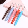 3.5mm Crochet Hook Crochet Knitting, Ergonomic Soft Handles Crochet Hooks