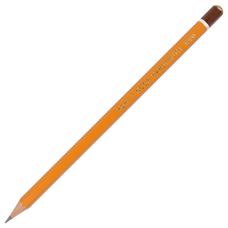 KOH-I-NOOR Artists Pencils Graphite-Tipped Pencils 24er Set of Metal Caste