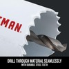 CRAFTSMAN Bi-Metal Hole Saw with Arbor (CMAH12A)