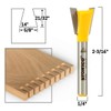 YONICO Dovetail Router Bit Set 5 Bit 1/4-Inch Shank 14520q