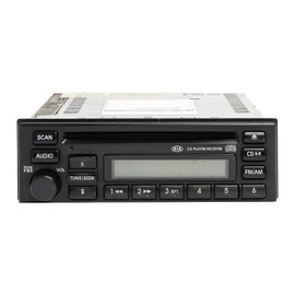 1 Factory Radio AM FM Receiver with Single-Disc CD Player Compatible with 2003-2005 Kia Rio 96160-FD110