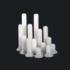 CONPHERON Nylon Phillips Countersunk Screws Plastic Machine Screws White M4