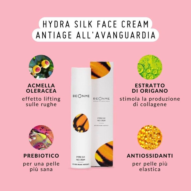 Hydra Silk Face Cream Moisturising Cream 50 ml BEONME