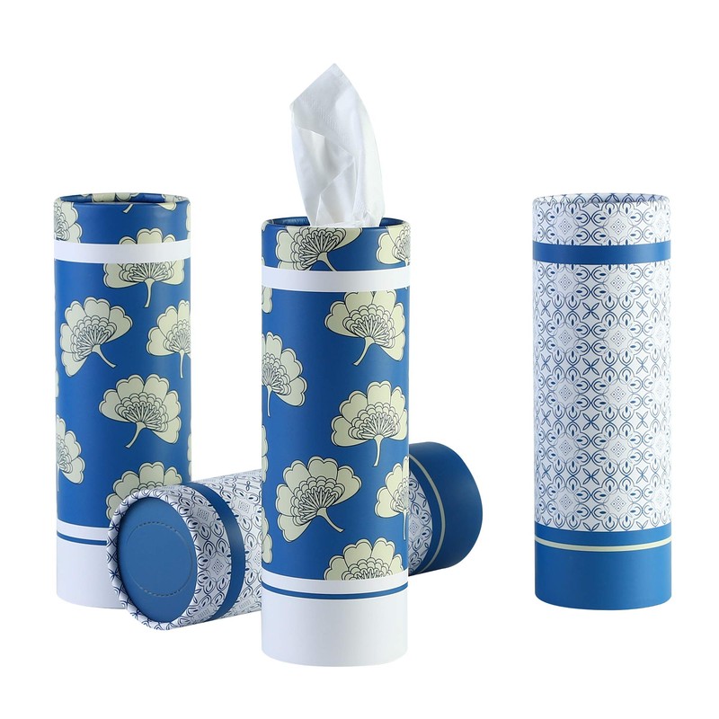 Car Tissues Holder with Facial Tissues - 4 PK -