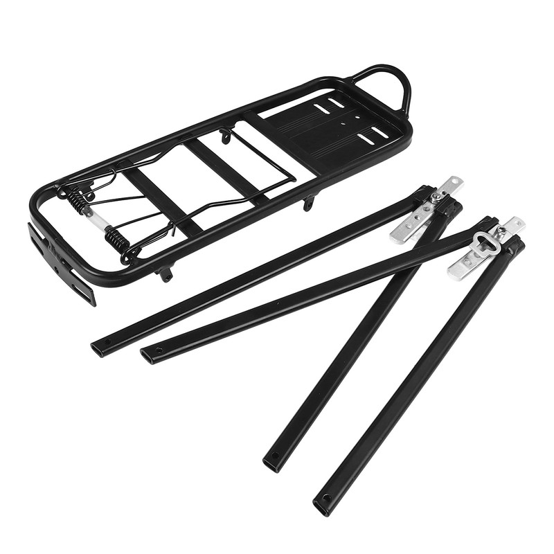 Rear Bike Rack Cargo Rack 154lb Load Aluminium Alloy Touring