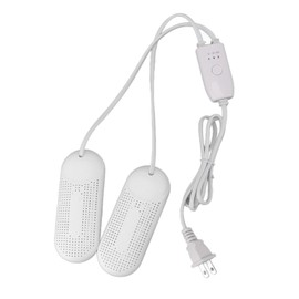 Boot Dryer ABS 360 Degree Uniform Rapid Heating Portable Shoe Dryer Warmer with Timer for Home Dorm Travel US Plug 100 to 120V