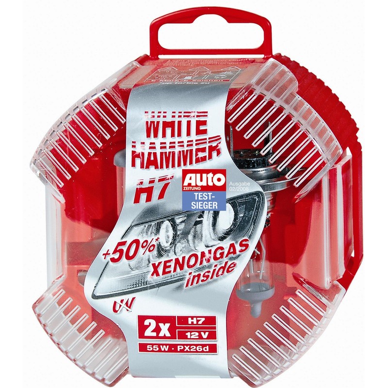 Hammer WH-H4 Car Headlamp Box H4 White Hammer Duo Box