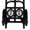 Foldable Stair Climbing Cart w/Binding Rope, 330 LBS Portable Climbing