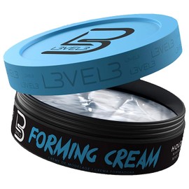 L3 Level 3 Forming Cream - Natural Look Hairstyle - Improves Volume - No Stickiness Level Three Hair Cream (4)