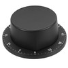 GRIRIW Manual Mechanical Kitchen Timer Stainless Steel Baking Reminder Device