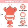 Infowush Heating Pads for Cramps, 15" Weighted Stuffed Animals Lobster