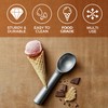 PRIMES Ice Cream Scoop 7 inches Nonstick Anti-Freeze One Piece