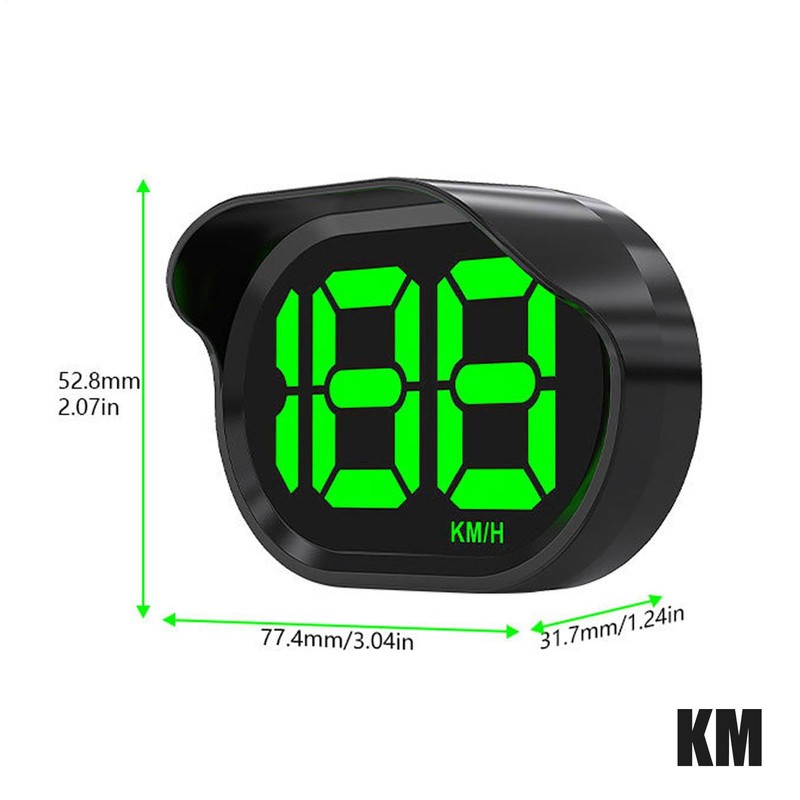 Car Hud Head up Display - Small Windshield Speedometer |
