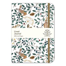 Hares and Berries 200 Page A5 Elasticated Journal