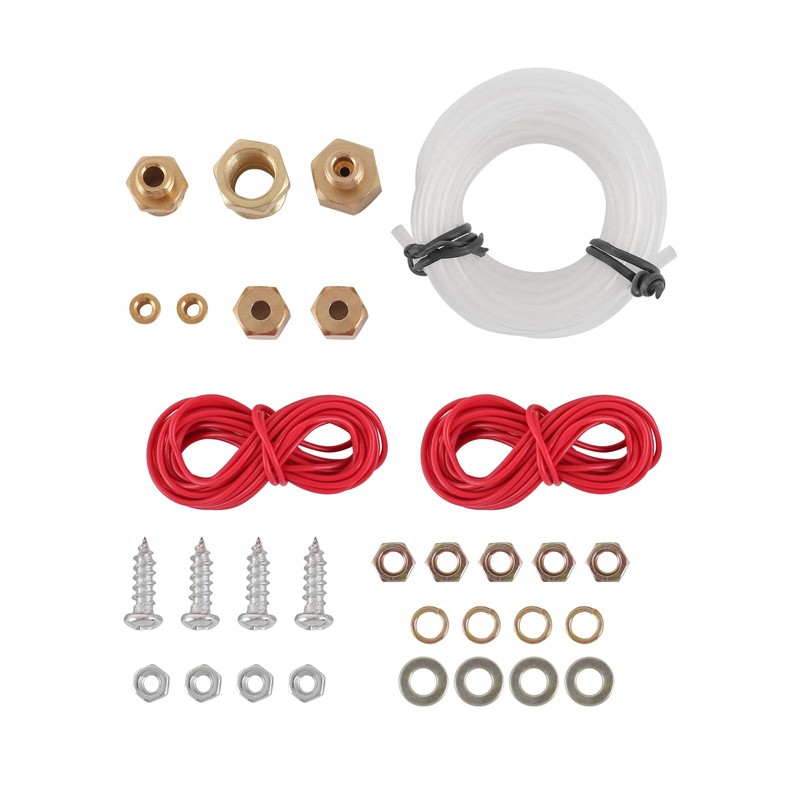 JDMSPEED 2 inch Triple Gauge Set - Oil Pressure, Water