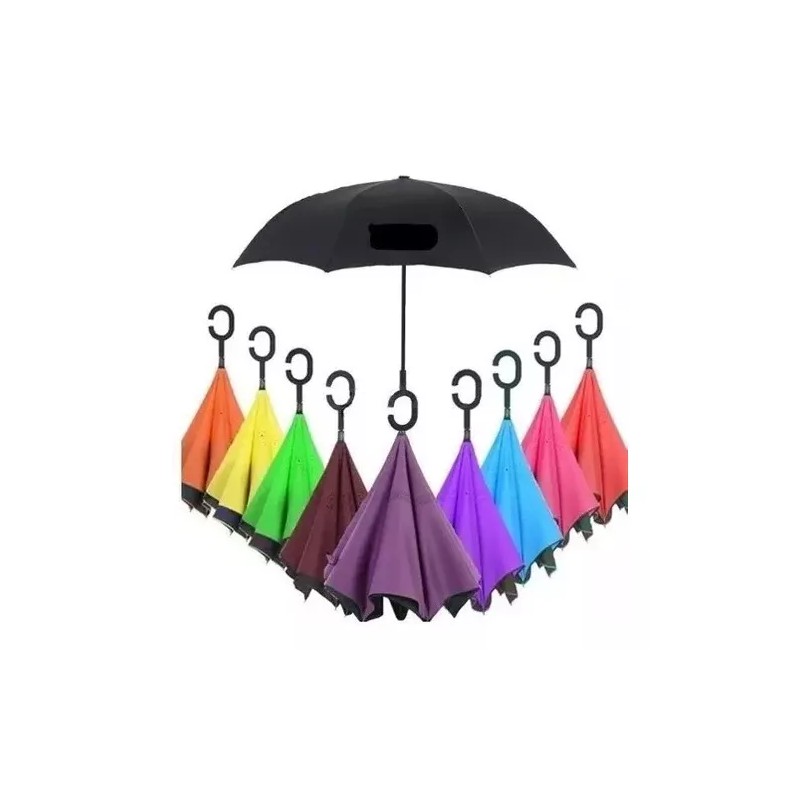 Magic Toy Paraguas Mayoreo 10 Piezas Sombrilla Reversibles Invertido