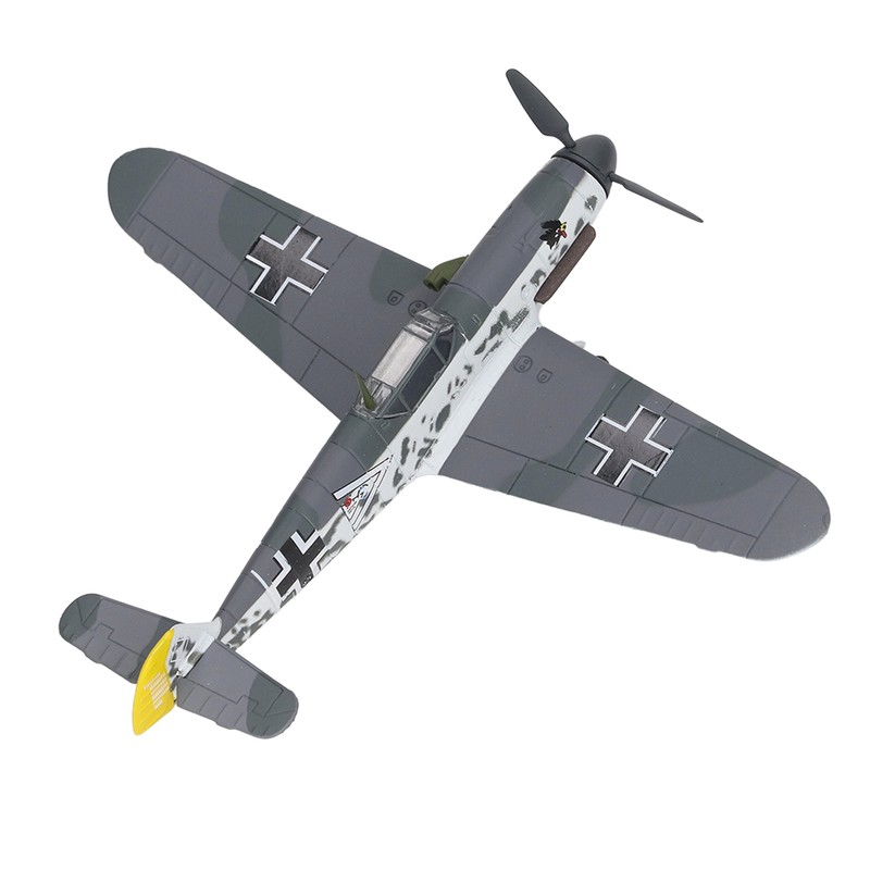 1:72 Scale BF109 Fighter Planes Model High Stimulation Alloy Airplane